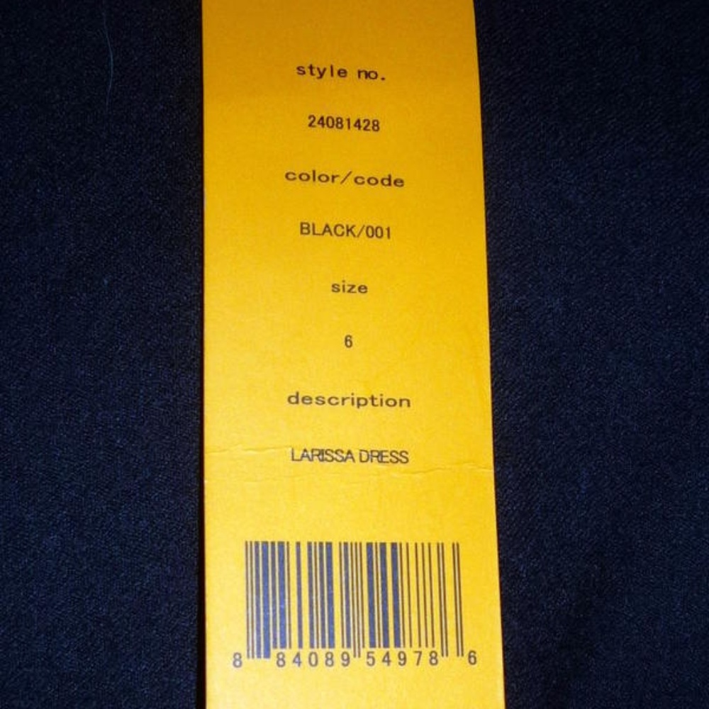 Tory Burch Black Sequined dress NWT'S Retails $695 - Picture 6 of 7